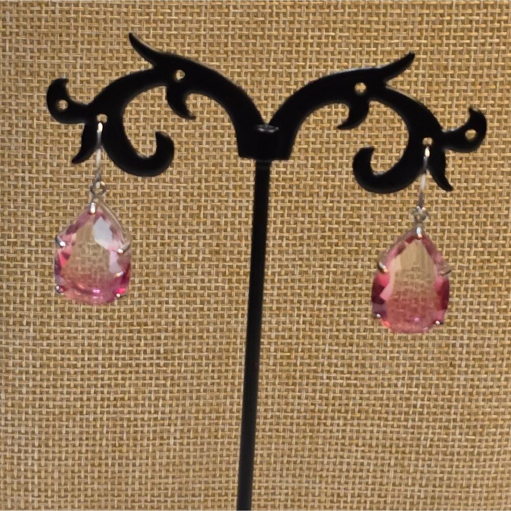 Lucky brand Graduated Pink Drop Earrings New‎